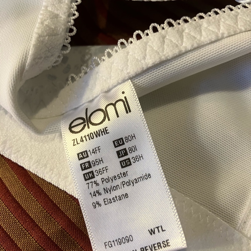 Elomi Classic White Bra